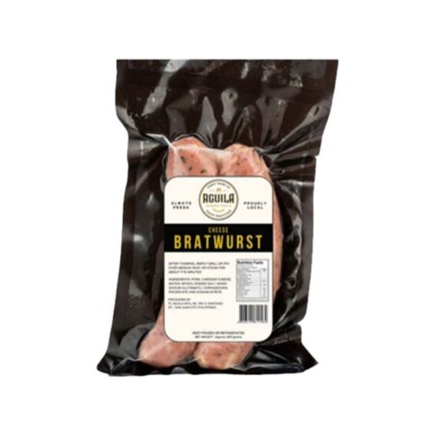 Aguila Bratwurst Sausage with Cheese 250G