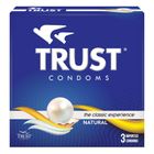 Trust Condoms Natural (3 Pieces) 1 Box