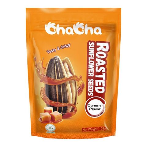 Chacha Sunflower Seeds Caramel 108g