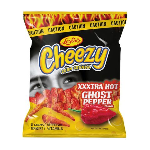 Leslie's Cheezy Corn Crunch Ghost Pepper 40g