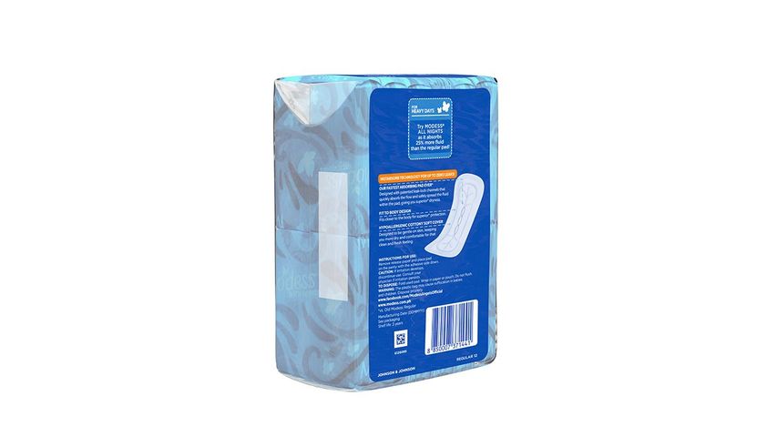 Modess Cottony Soft Maxi Non Wing Napkins 12S