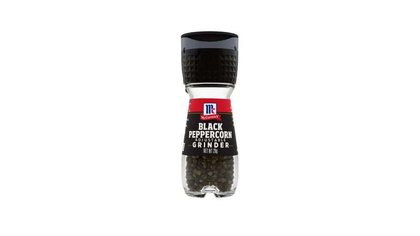 McCormick Black Peppercorn Grinder 28g