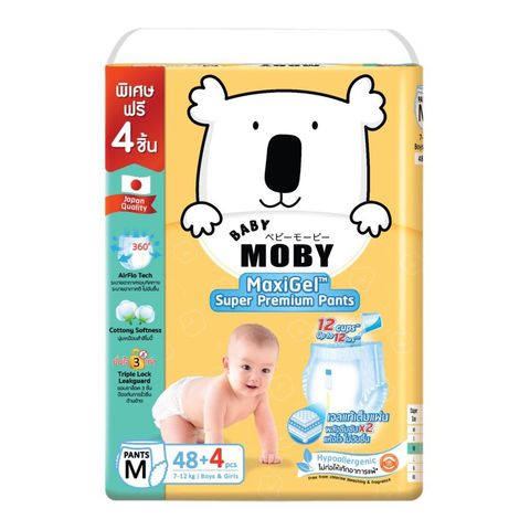 Baby Moby Maxigel Diaper Pants Medium 38 Pieces