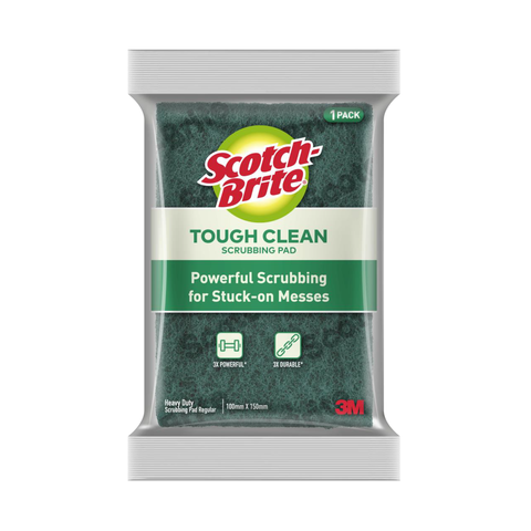 Scotch-Brite Tough Clean Scrubbing Pad Regular 1 Piece