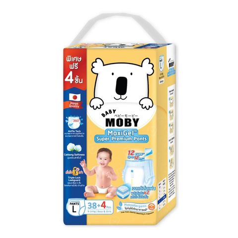 Baby Moby Maxigel Diaper Pants Large 42 Pieces