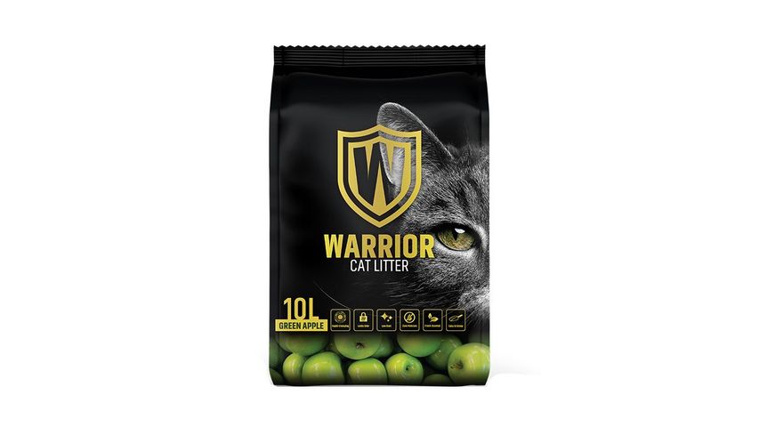 Warrior Cat Litter Green Apple 10L