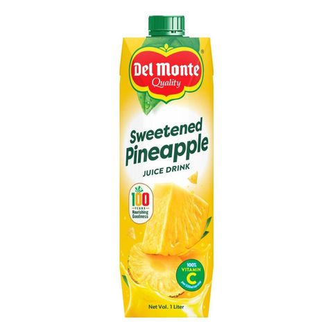 Del Monte Sweetened Pineapple Juice Drink 1L