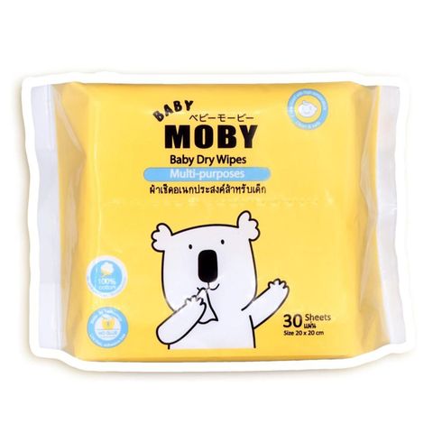 Baby Moby Dry Wipes 30 Sheets