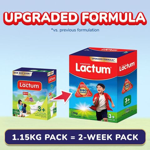 Lactum for 3+ Years Old 1150G Powdered Milk Drink for Children Over 3 up to 5 Years Old