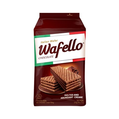 Wafello Italian Wafer Chocolate 10 x 21g