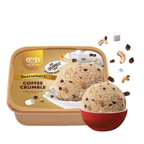 Selecta Ice Cream Coffee Crumble 1.25L