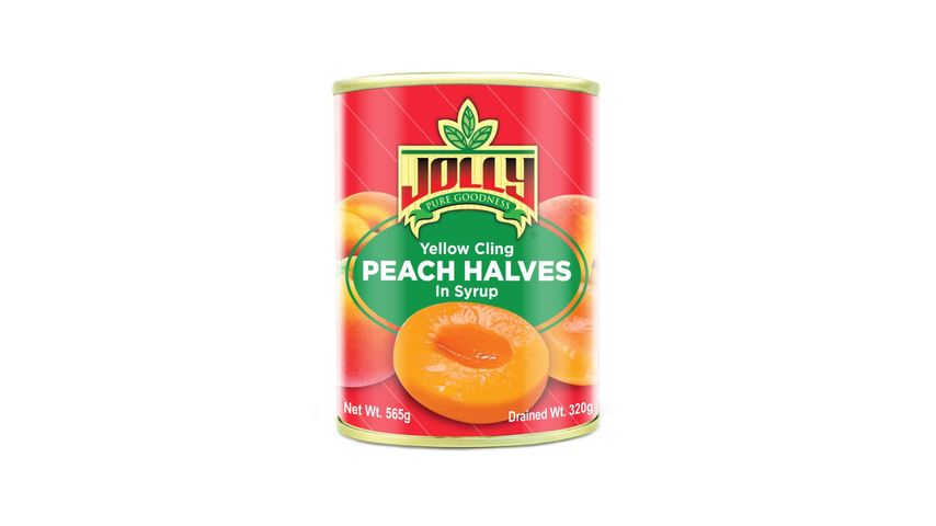 Jolly Peach Halves 565g