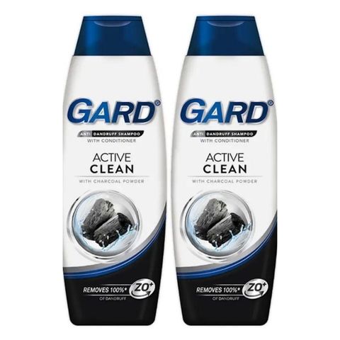 Gard Active Clean Charcoal Shampoo Twin Pack 2 x 170ml