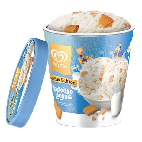 Selecta Limited Edition Hokkaido Lengua Ice Cream 450ml