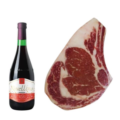 Wine and Meat Set 8