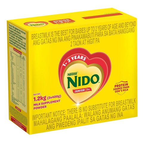 Nido Jr. Growing Up Milk Box 1.2kg