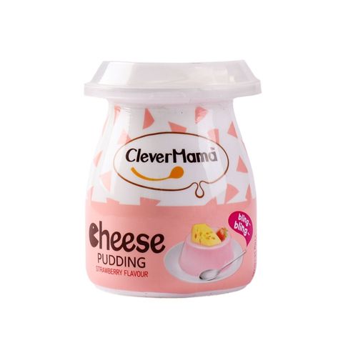 Clever Mama Cheese Pudding Strawberry 118g