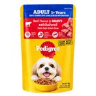 Pedigree Pouch Roasted Beef Chunks 80g