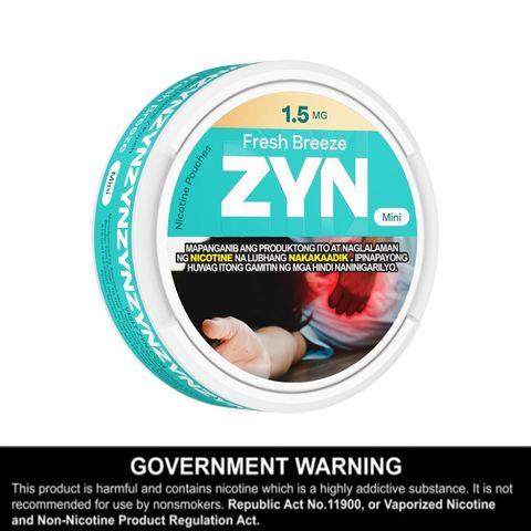 Zyn Fresh Breeze Can 1.5mg