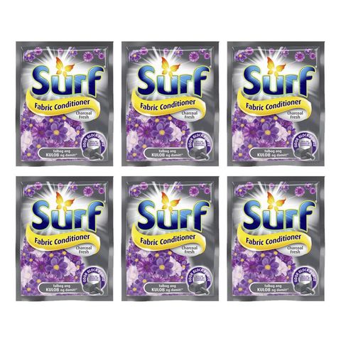 Surf Fabric Conditioner Charcoal Fresh 6 x 25ml