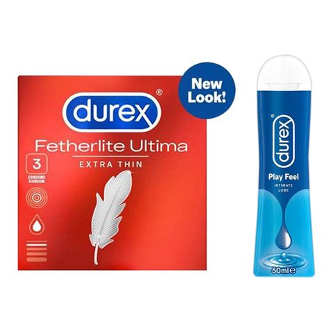 Durex Fetherlite Ultima and Play Lube 50ml