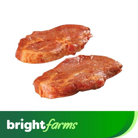 brightfarms Marinated Pork Chop BBQ 480-500g (Frozen)