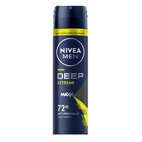 Nivea Men Deep Extreme Anti-perspirant Spray Black Carbon 150ml