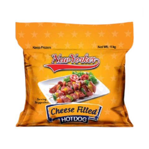 New Yorker Cheese Filled Hotdog Jumbo 6 1kg