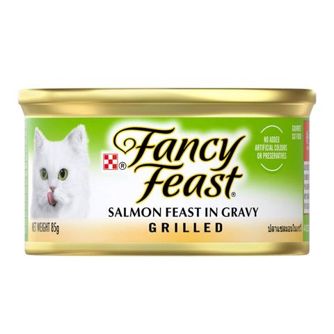 Fancy Feast Salmon Feast in Gravy Grilled 85g
