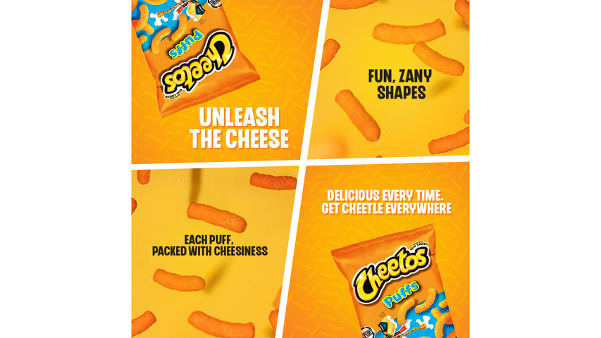 Cheetos Puffs Cheese Flavored Corn Snacks 220g
