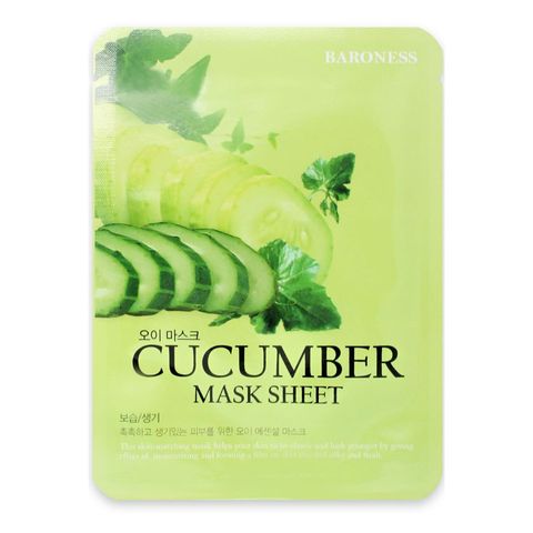 Baroness Cucumber Mask Sheet 23g