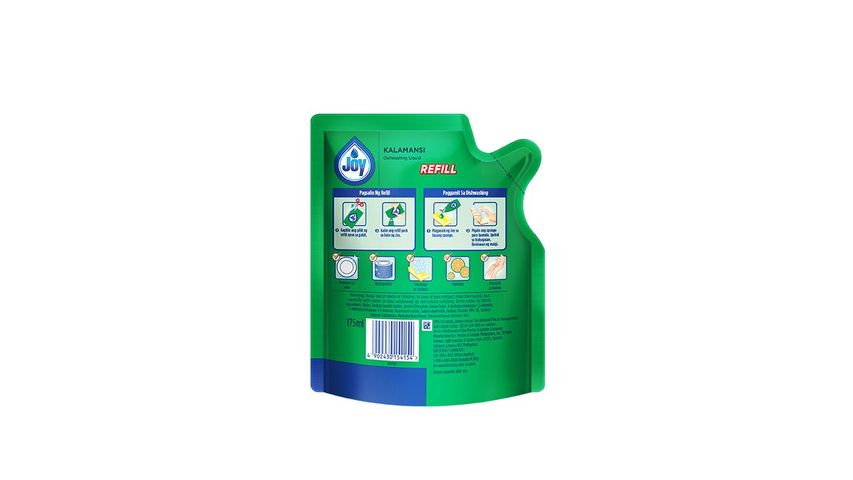 Joy Dishwashing Liquid Kalamansi Refill 165ml