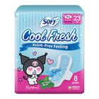 Sofy Cool Fresh Cooling Pad Sanitary Napkin for Menstruation (23cm) 8 Pieces