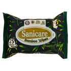 Sanicare Bamboo Wipes Rainforest Scent 25 Sheets