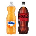 Coke Zero Bottle 1.5L + Royal Tru-orange Zero Sugar 1.5L