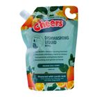 Cheers Dishwashing Liquid Orange Zeal Refill 1000ml
