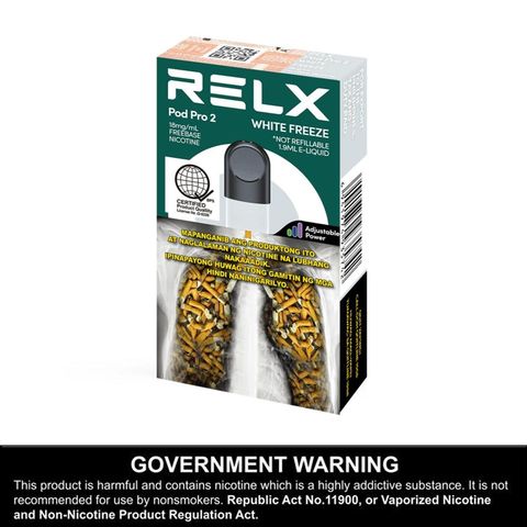 Relx Pod Pro 2 White Freeze 1 Piece