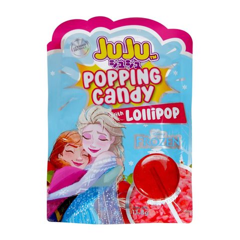 Juju Popping Candy with Lollipop Cherry 13.8g