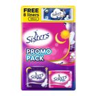 Sisters Sanitary Napkin Day and Night w/ Wings 18s