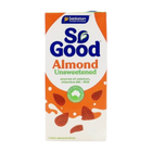 So Good Almond Milk Unsweetened 1L