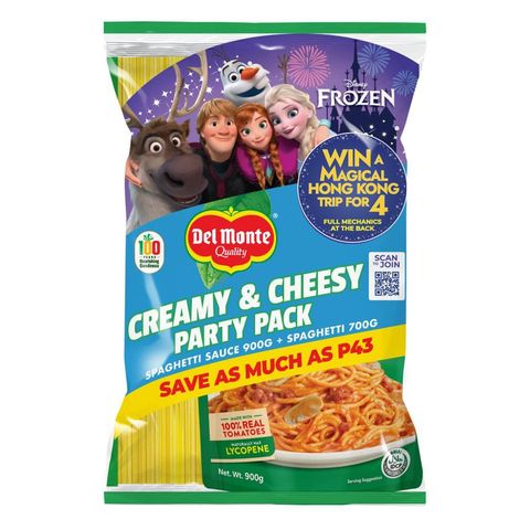 Del Monte Creamy Cheesy Spaghetti Sauce & Pasta 900g