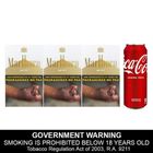 Marlboro Gold 3 x 20 Pieces + Coke Regular Can 320ml