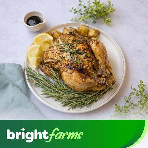 brightfarms Chicken Whole 800g-1.1kg