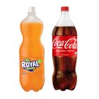 Coke Regular Bottle 1.5L + Royal Tru-Orange Bottle 1.5L