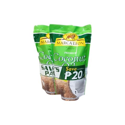 Marca Leon Coconut Oil Saver's Pack SUP 2 x 1L