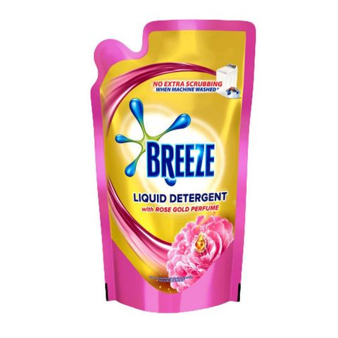 Breeze Liquid Detergent  Power Machine with Rose Gold Perfume 725g