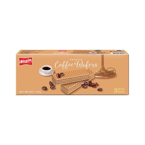 Bissin Wafer Coffee Flavor 100g