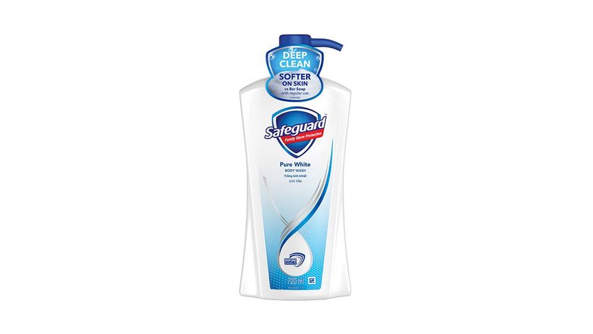 Safeguard Pure White Body Wash 720ml