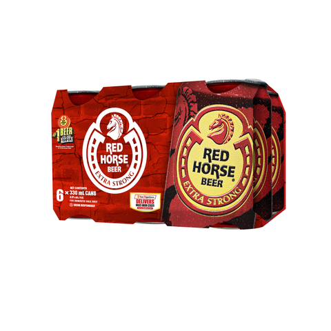 Red Horse Beer Extra Strong Can 6 x 330ml