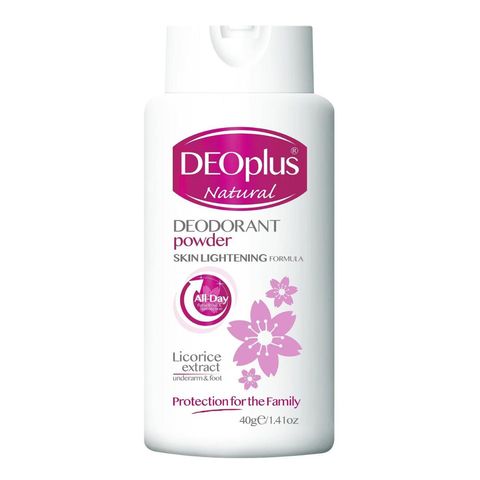 Deoplus Deodorant Powder with Licorice Extract Pink 40g